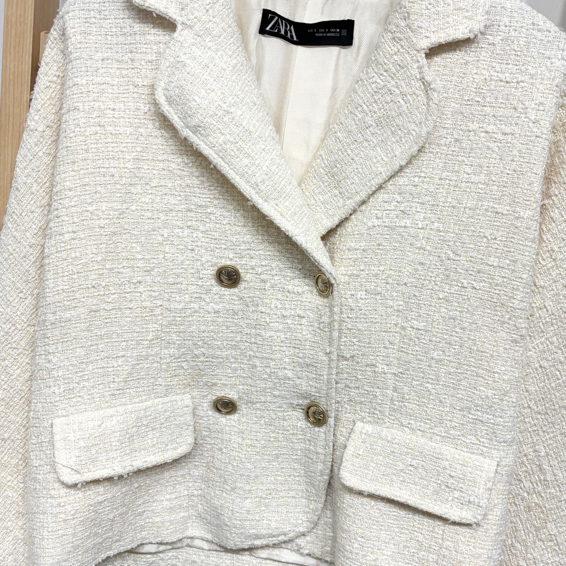 자라 트위드 자켓 상품이미지2