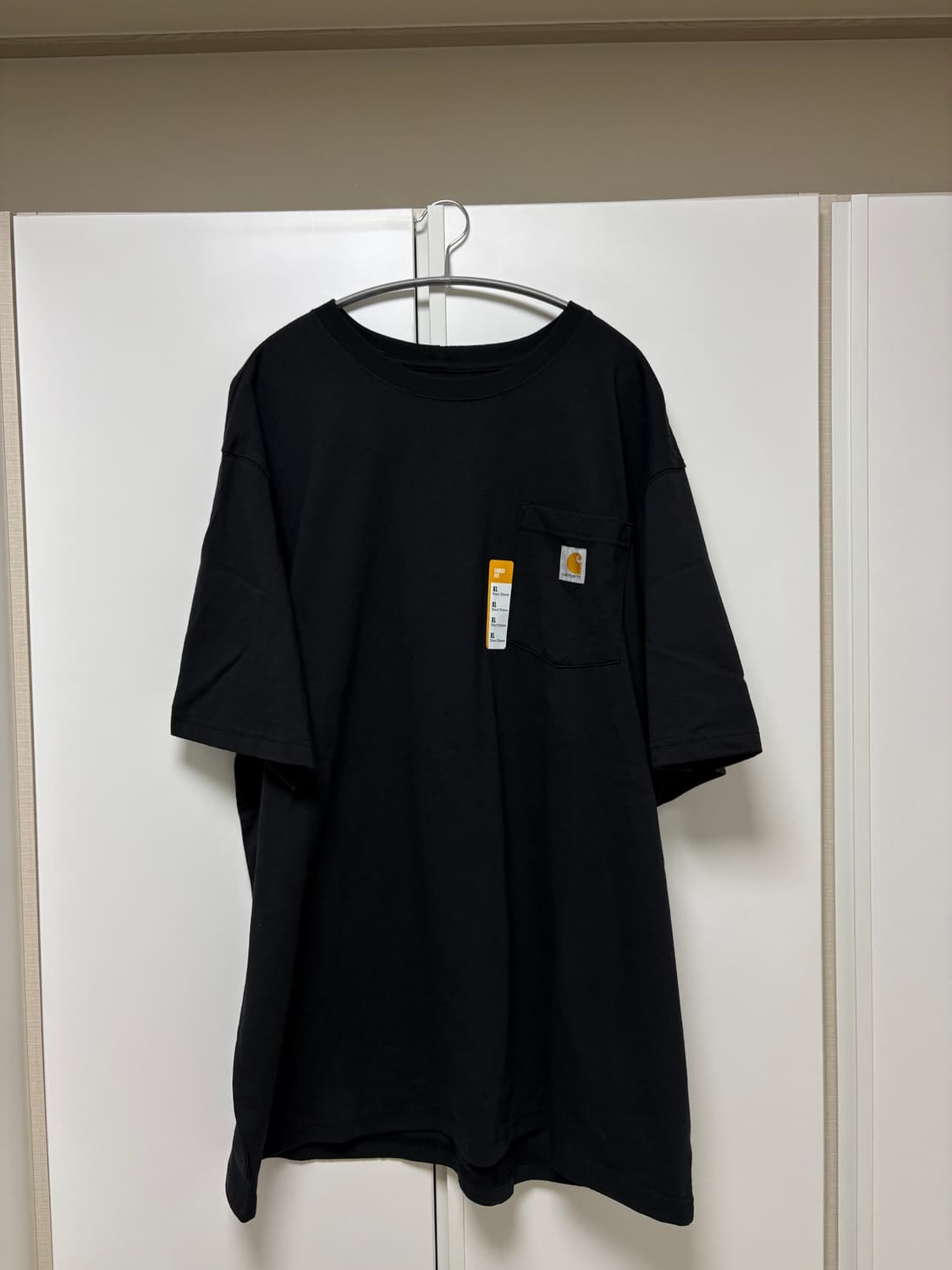 칼하트 루즈핏 반팔 블랙 XL 새상품 상품이미지1