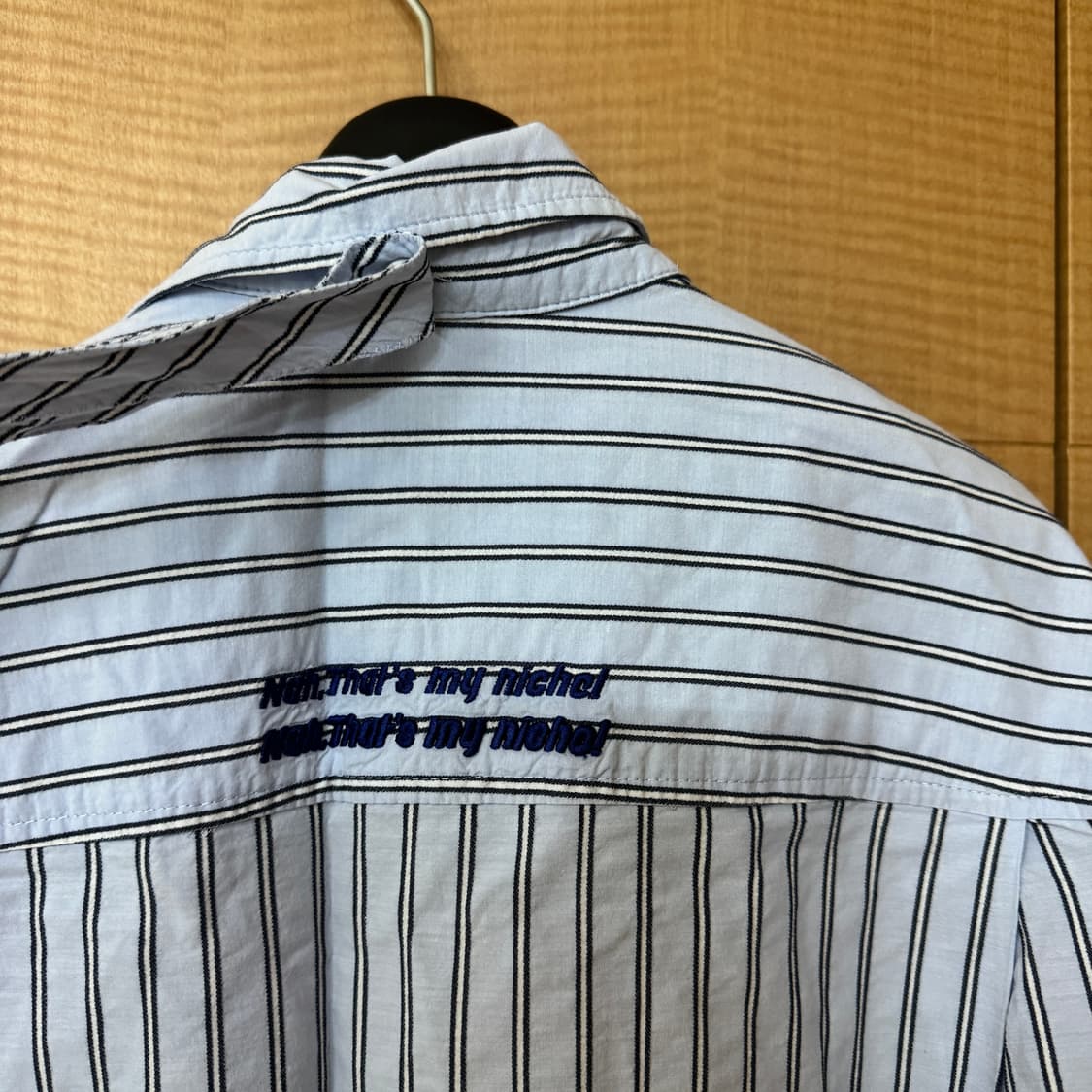 55 한섬 보브 스트라이프 셔츠 상품이미지3