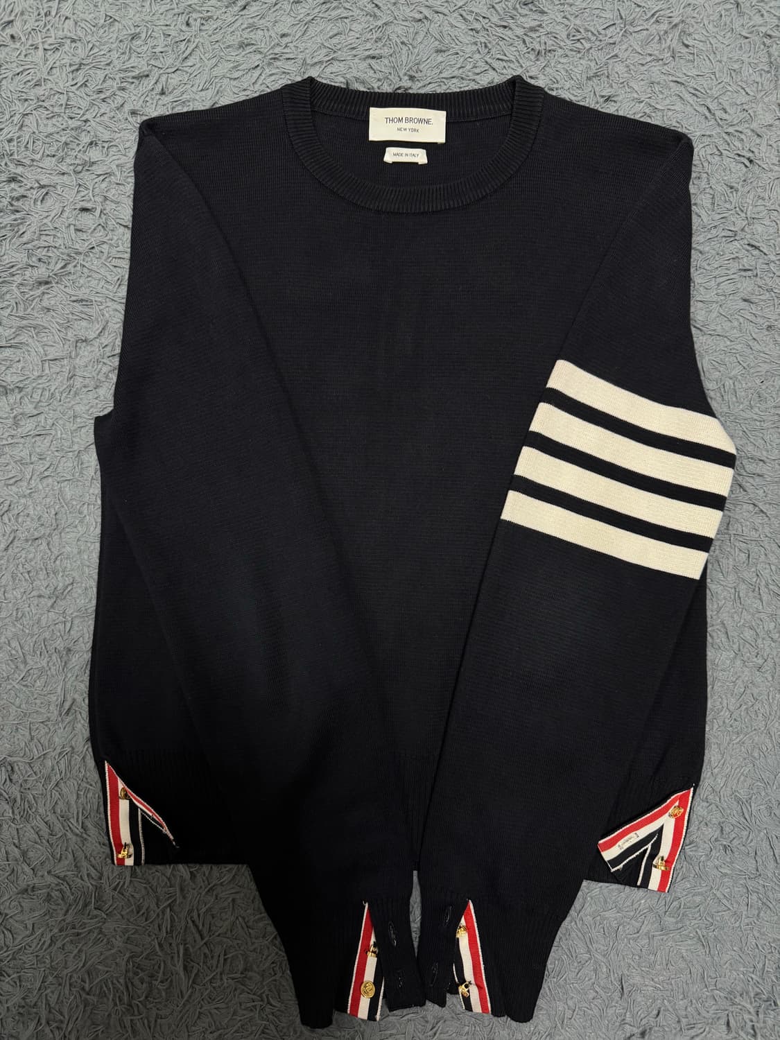 톰브라운 밀라노스티치 금장 니트 1사이즈 상품이미지1