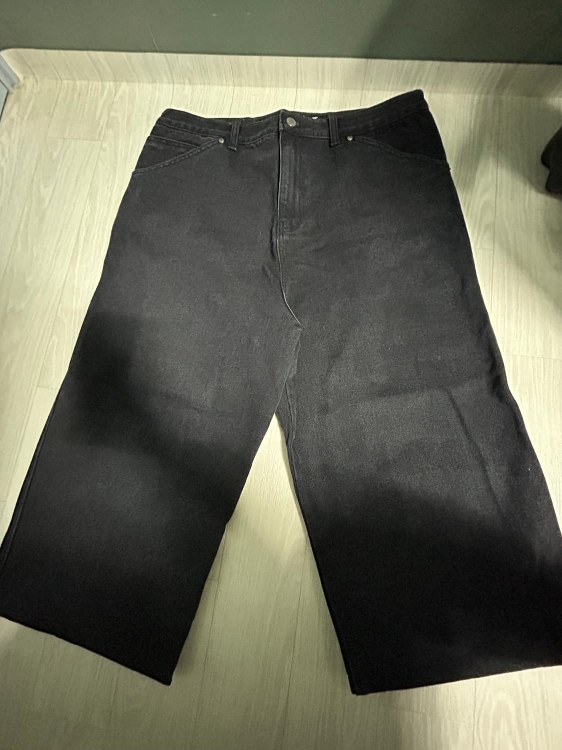 suade CONTOUR POCKET DENIM 스웨이드 블랙 데님 상품이미지2