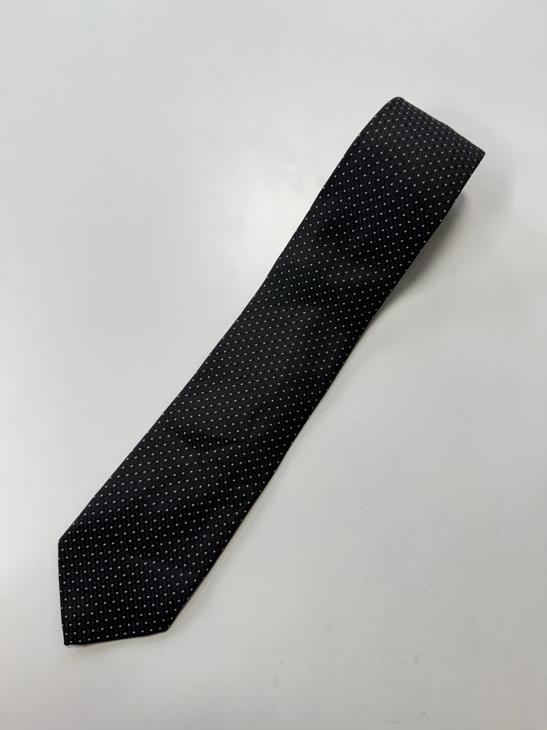 빈티지 도트 패턴 넥타이 7.5cm 상품이미지1