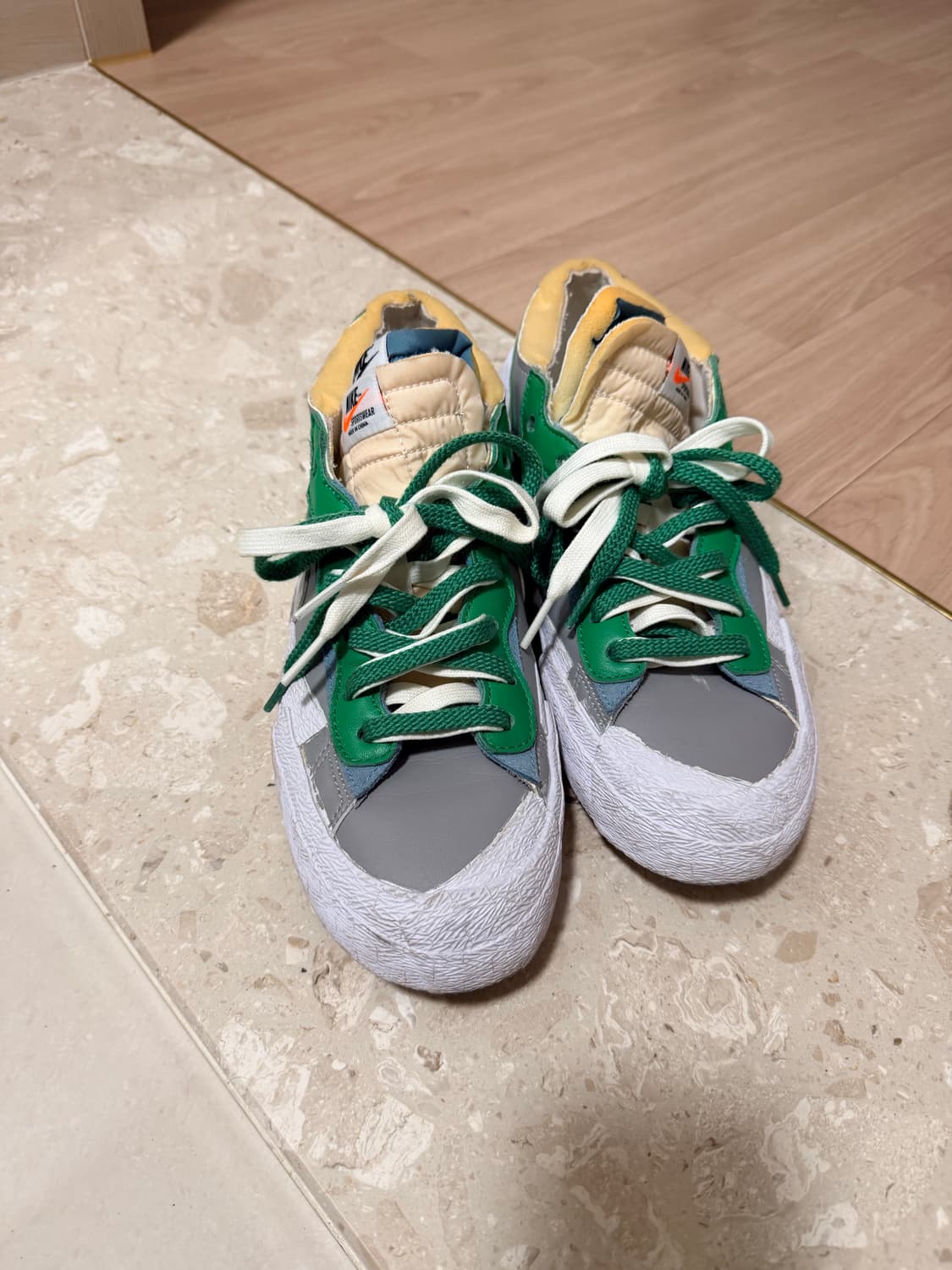 [275] 사카이 x 나이키 블레이쟈 로우 클래식 그린 상품이미지1