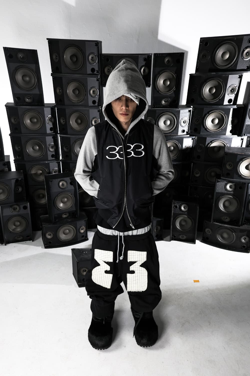 (Cortis 착용) Patch Panel Wide Sweatpants 상품이미지5