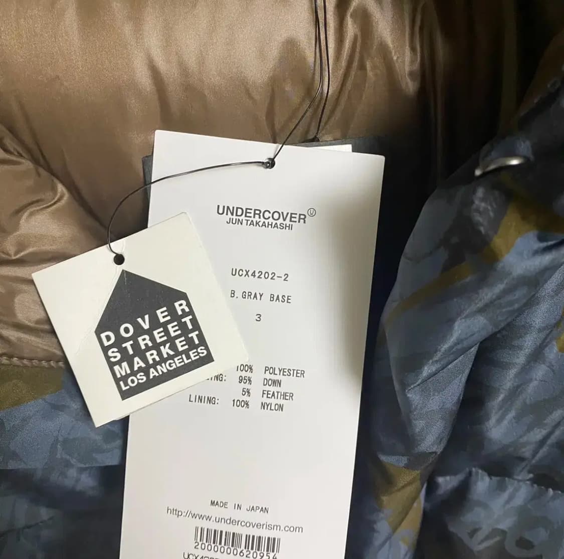 19FW 언더커버 발렌티노 패딩 상품이미지2