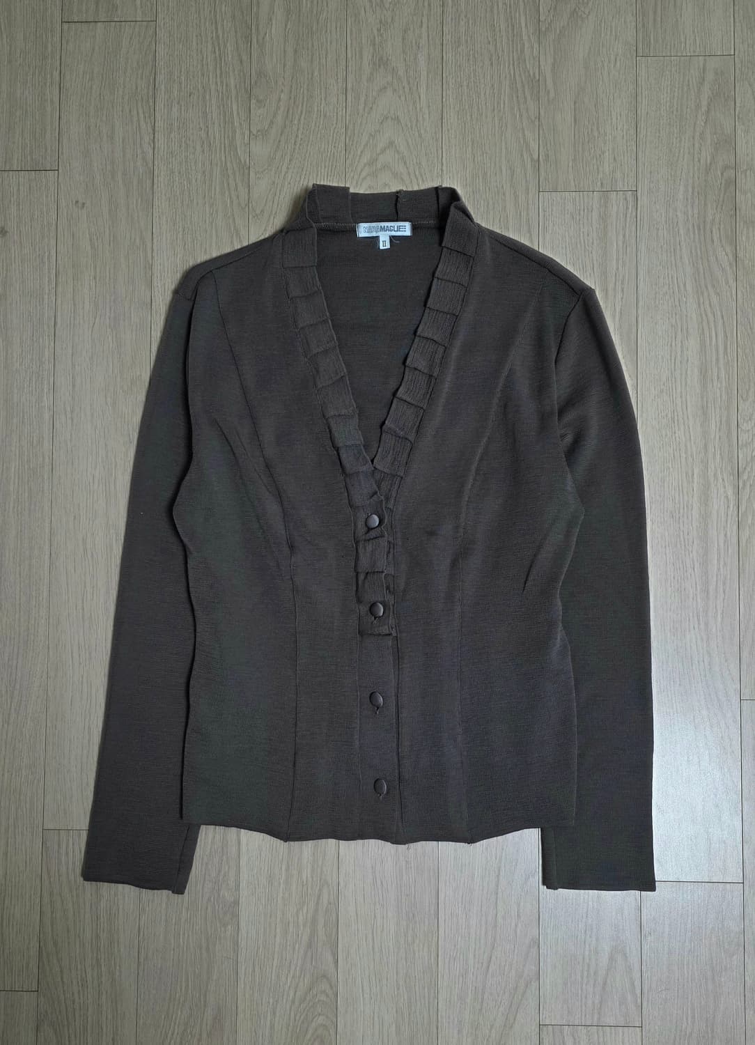 Naracamic 브라운 가디건 상품이미지1