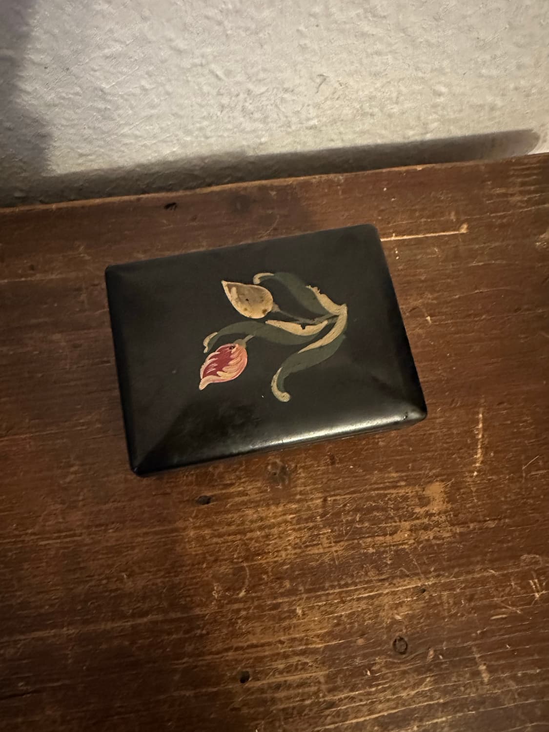 독일)빈티지 플라워 보석함(핸드페인팅) 상품이미지2