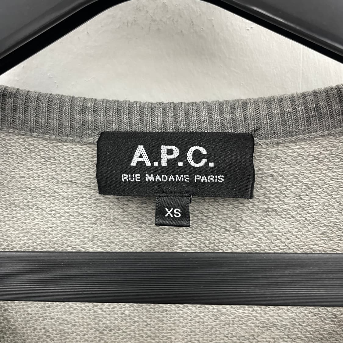 아페쎄 그레이 맨투맨 상품이미지3