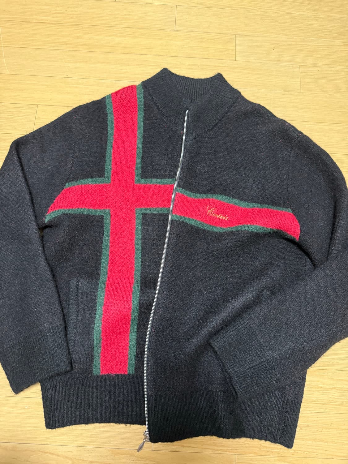 코르테이즈 니트 집업 상품이미지2