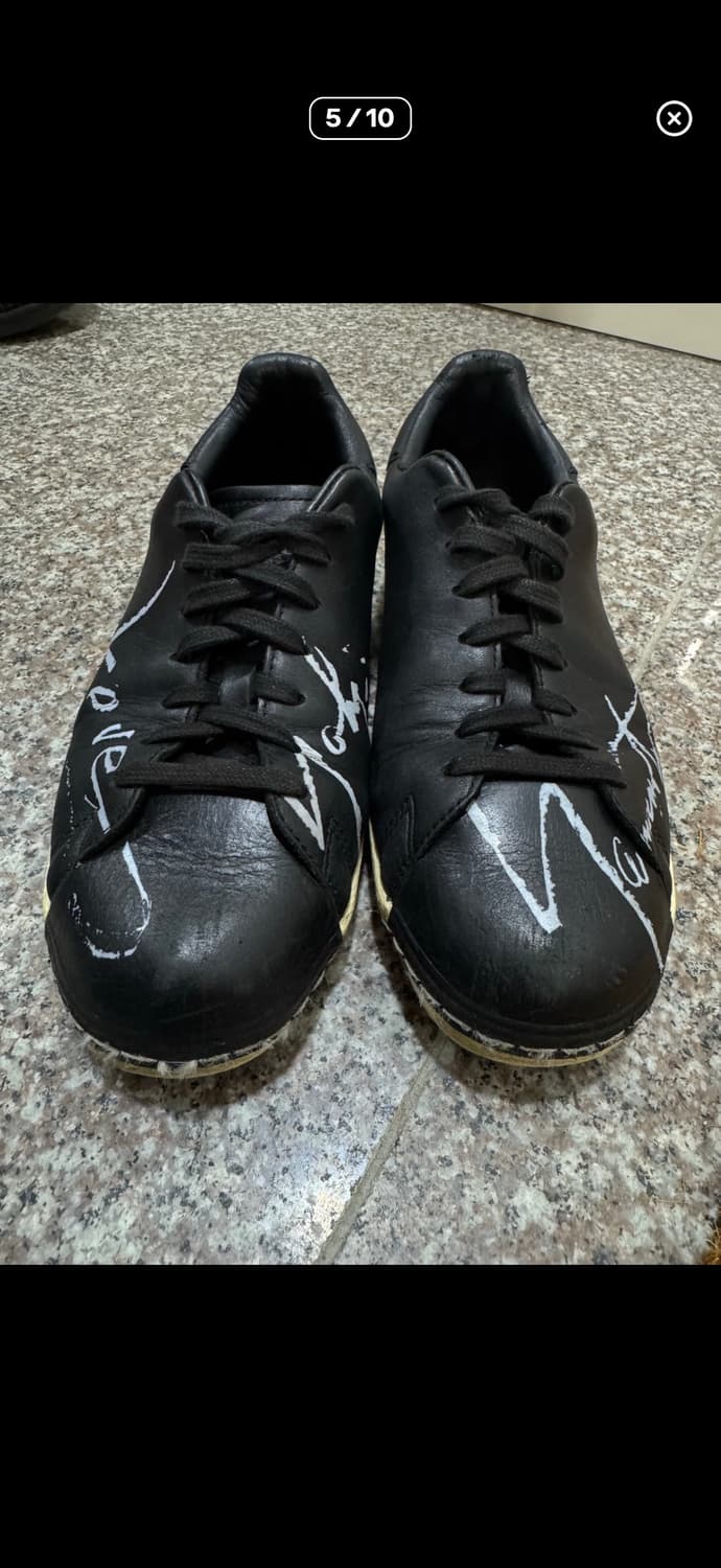 아디다스 Y-3 러브 요지 야마모토 슈퍼스타 블랙 운동화 245mm 상품이미지4