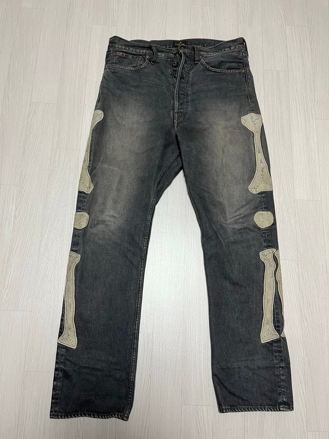 캐피탈 본 데님 흑청 34 상품이미지1