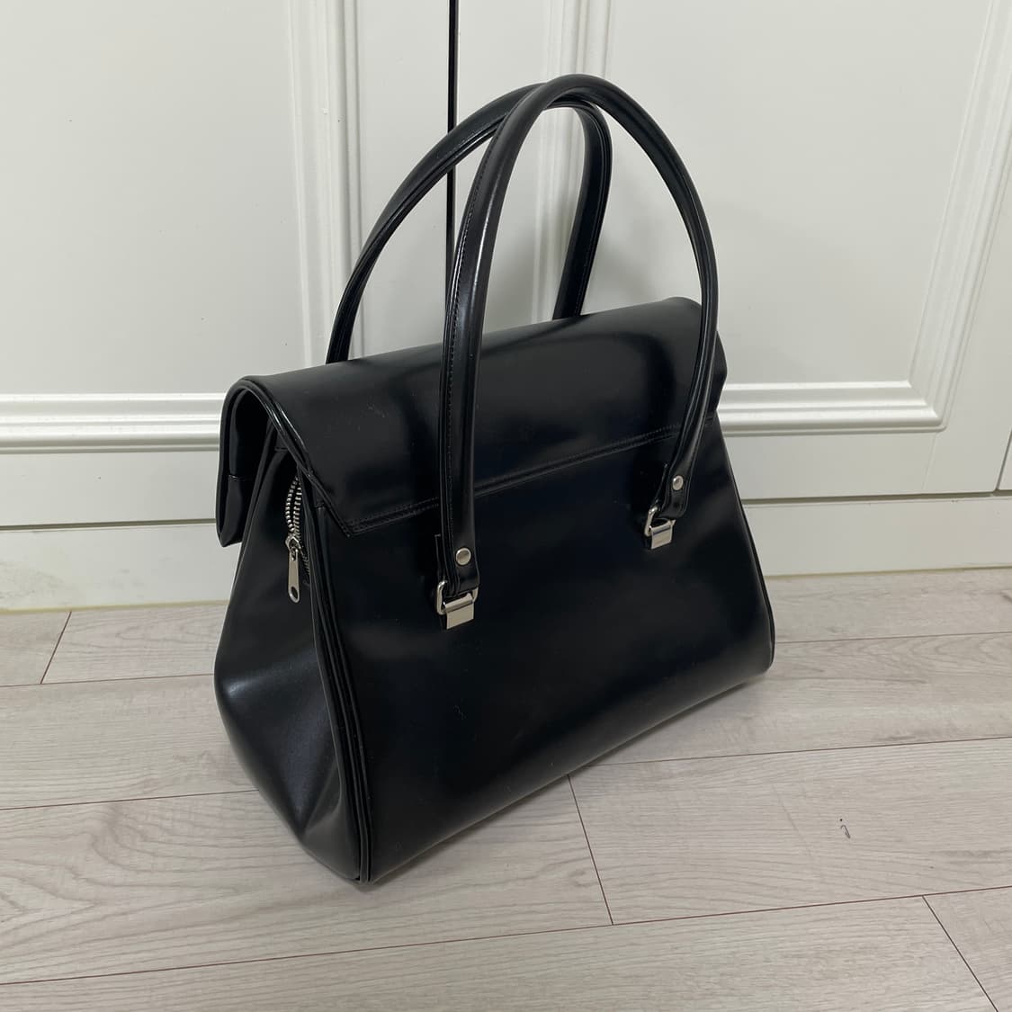 꼼데가르송 폴딩 토트백 블랙 상품이미지3