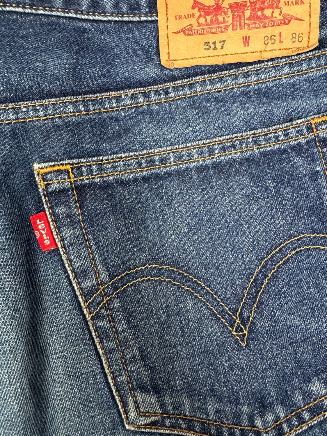 빈티지 00s 리바이스 517 made in korea  34/34 상품이미지7
