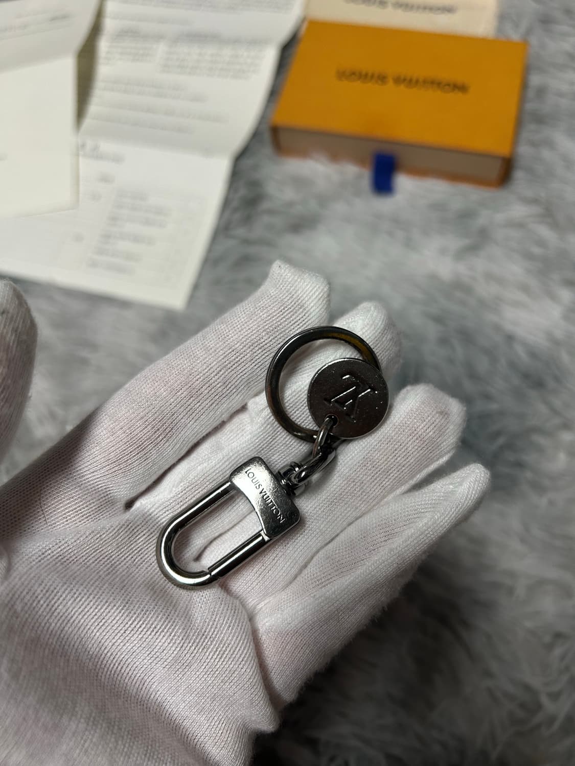 [정품] 새상품급 루이비통 이클립스 모노그램 드라곤느 키링 상품이미지5