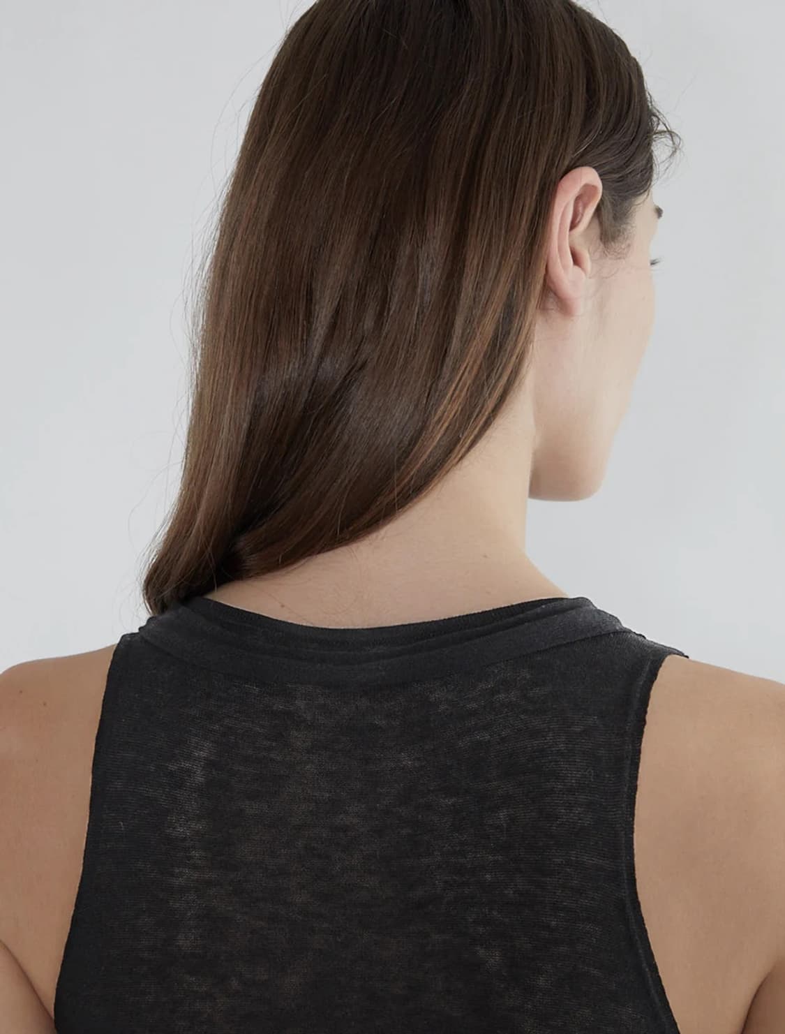 [XS,S,M]팔로마울 Oliveti 컷팅 슬리브리스 탑 상품이미지6