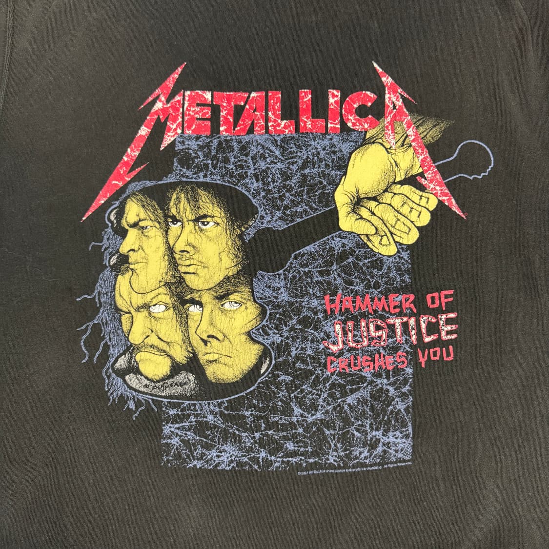 빈티지 2000s Metallica 메탈리카 디스트레스 집업 후드티 상품이미지4