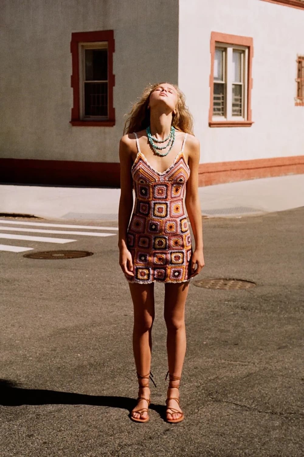 Zara crochet dress 상품이미지1