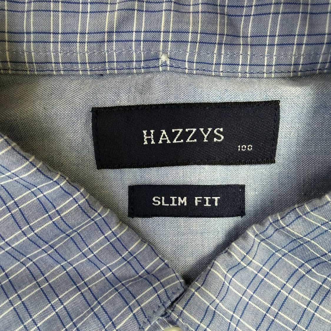 100 헤지스 슬림핏 반팔 셔츠 0304T 상품이미지3