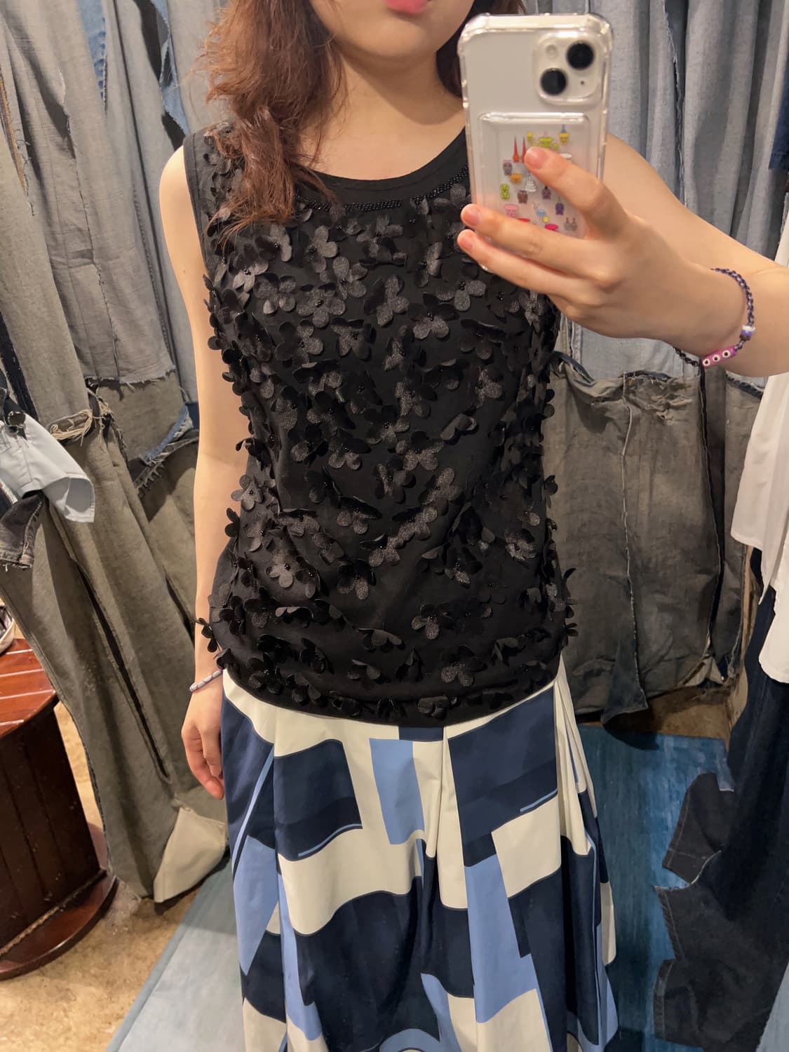 44-55 ) INNOCENT Flower Sleeveless 상품이미지2