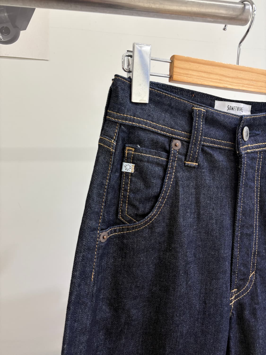 SOMETHING (Made in Japan) 데님팬츠 상품이미지3