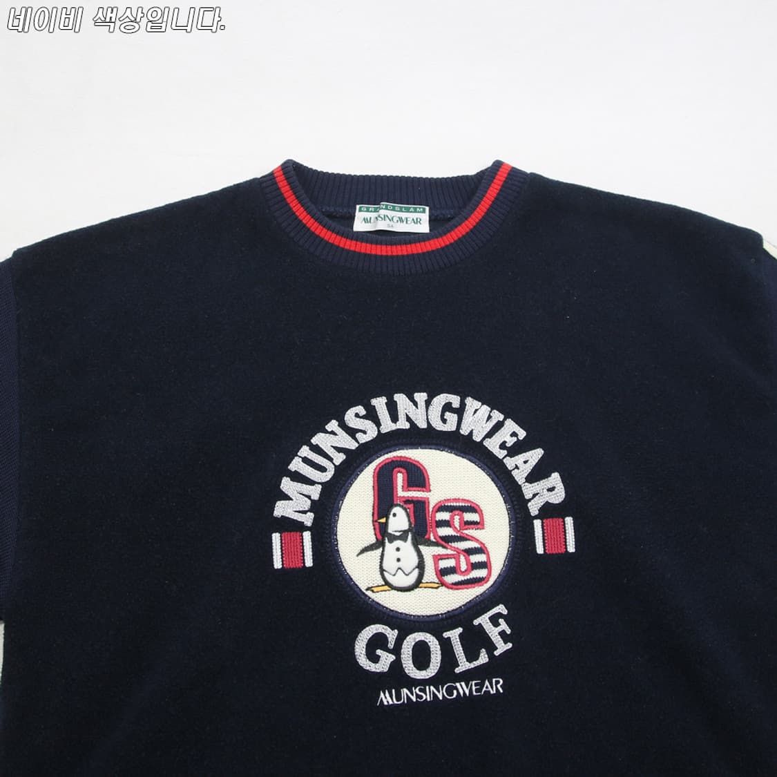 (착용컷) MUNSINGWEAR 골프 맨투맨 (남성용 98) 상품이미지4