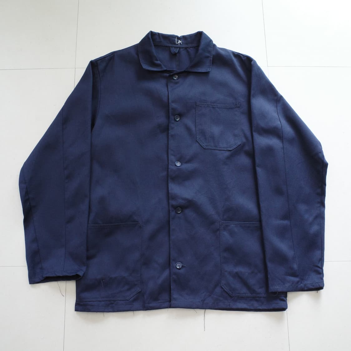 90s 구소련 러시아 워크 자켓 네이비 데드스탁 L 상품이미지1