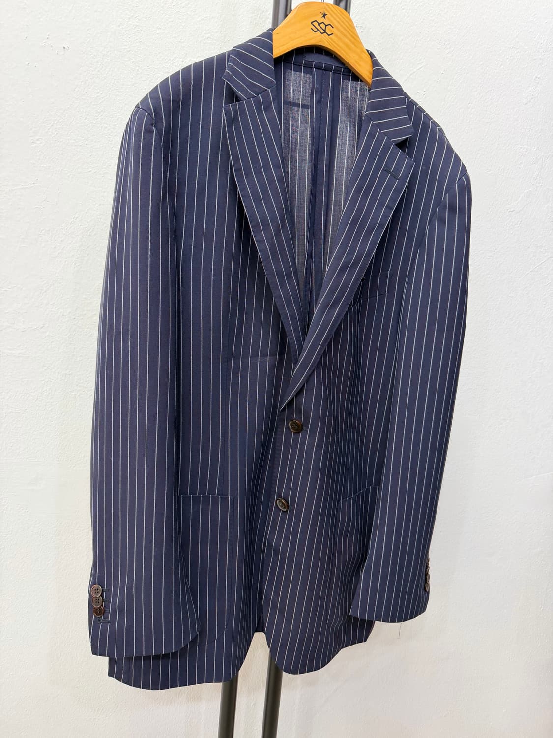 정품) 수트서플라이 24ss 스트라이프 자켓 52 상품이미지2