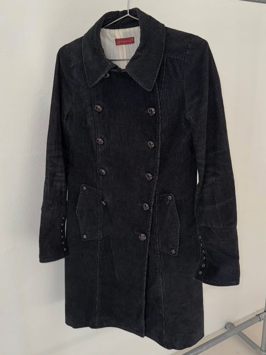 피쉬룸 코듀로이 코트 (네이비) 상품이미지1