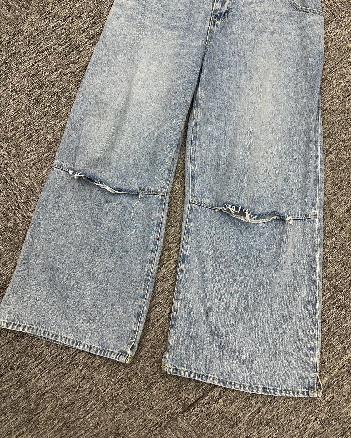 (WOMEN)RODEO CROWNS 와이드 데님-M1825 상품이미지3