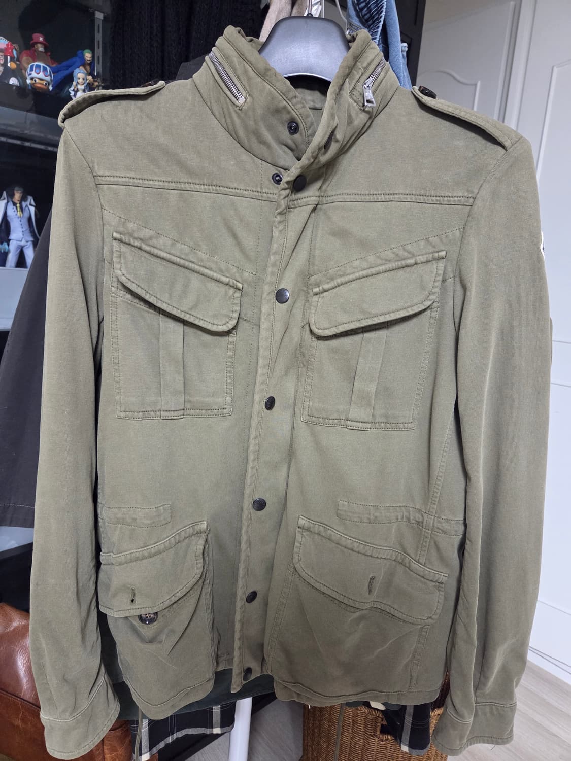 몽클레어 환절기 코튼자켓 Garment Dye 상품이미지2