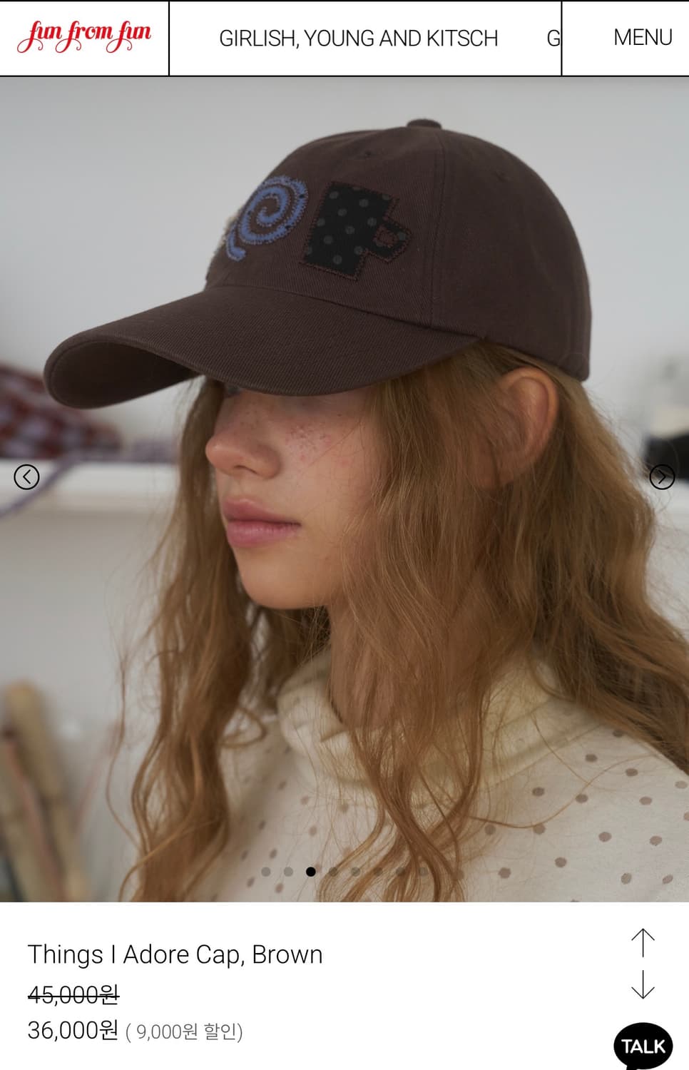 펀프롬펀 캡모자 상품이미지3