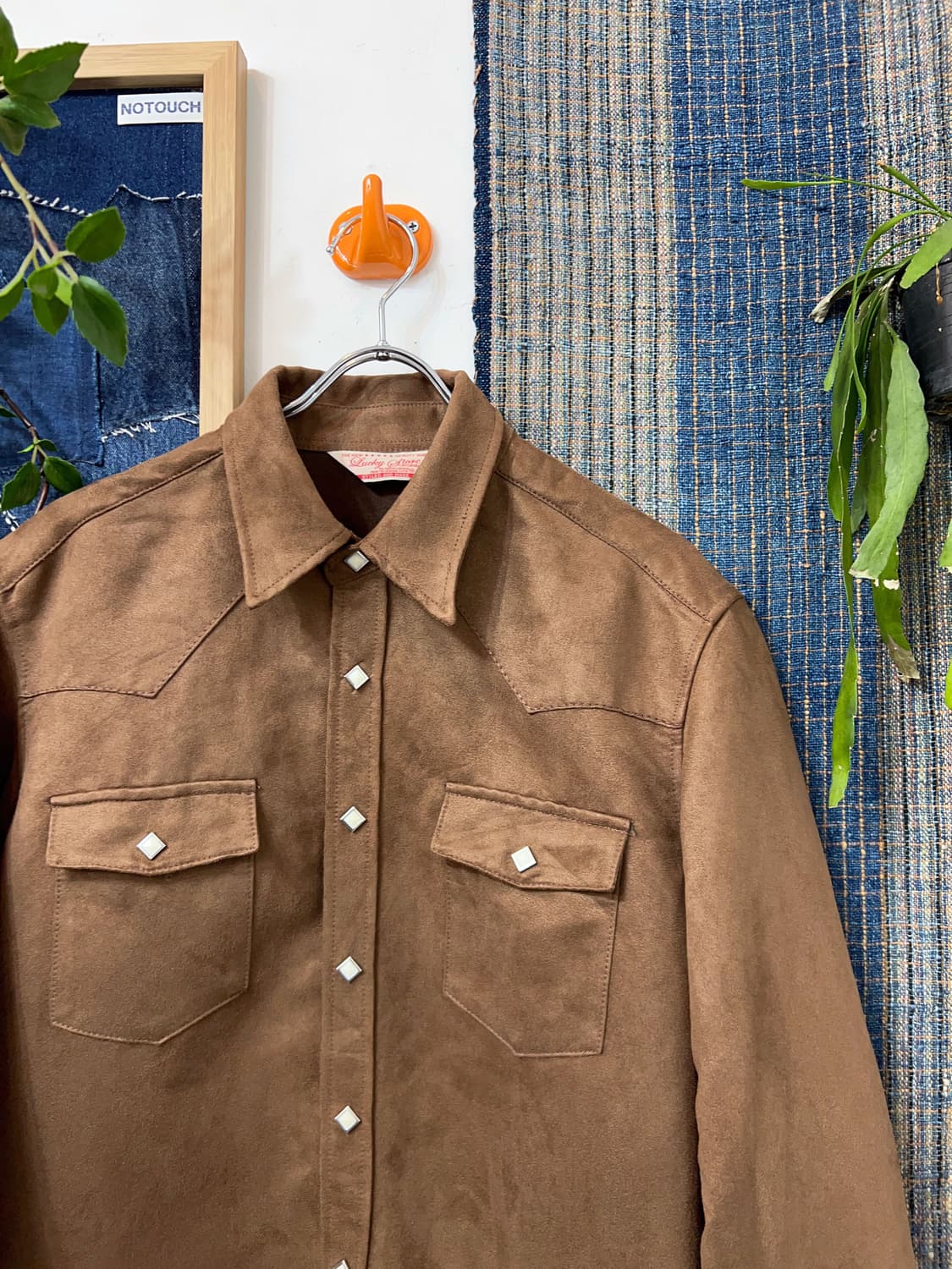 LUCKY JTOYE  Suede Western Shirt 상품이미지3