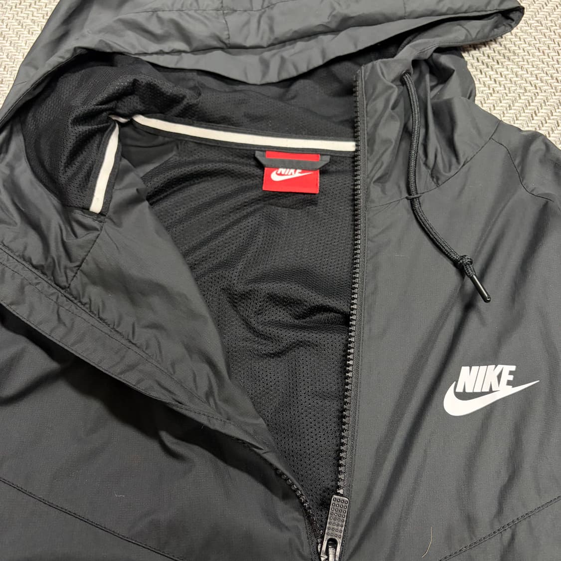 (110)나이키 윈드러너 블랙 상품이미지3