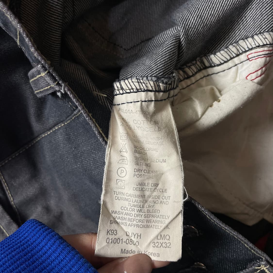 (32) 리바이스 엔지니어드 그레이 데님 팬츠 상품이미지9