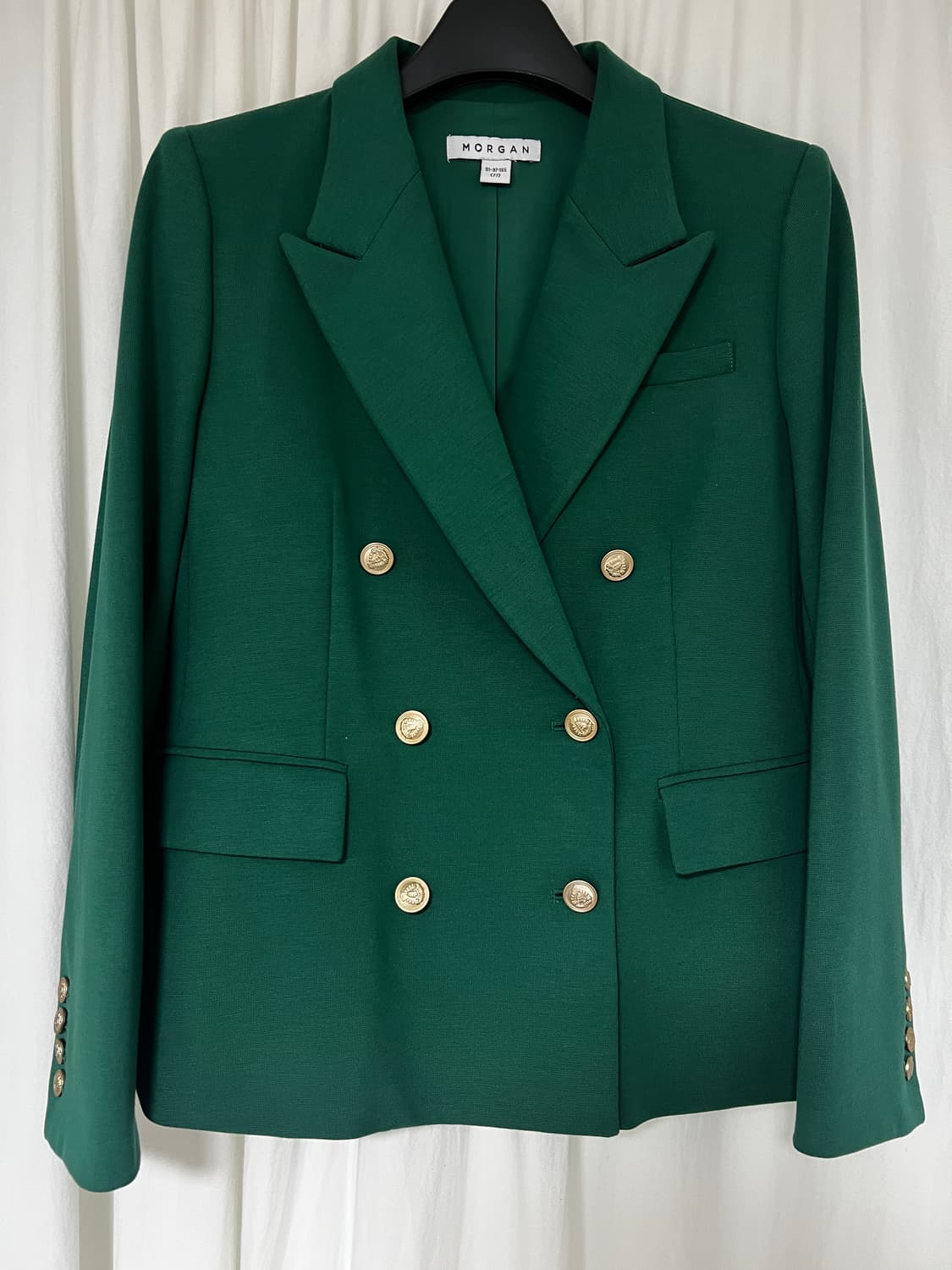MORGAN 모르간 금장 더블버튼 블레이저 / 77사이즈 상품이미지1