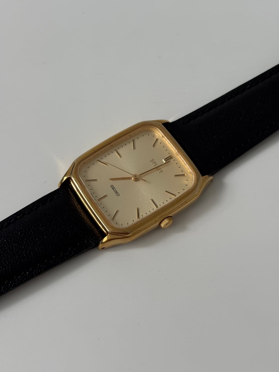 1990s Spirit Goldflake Dial Square Quart 상품이미지5
