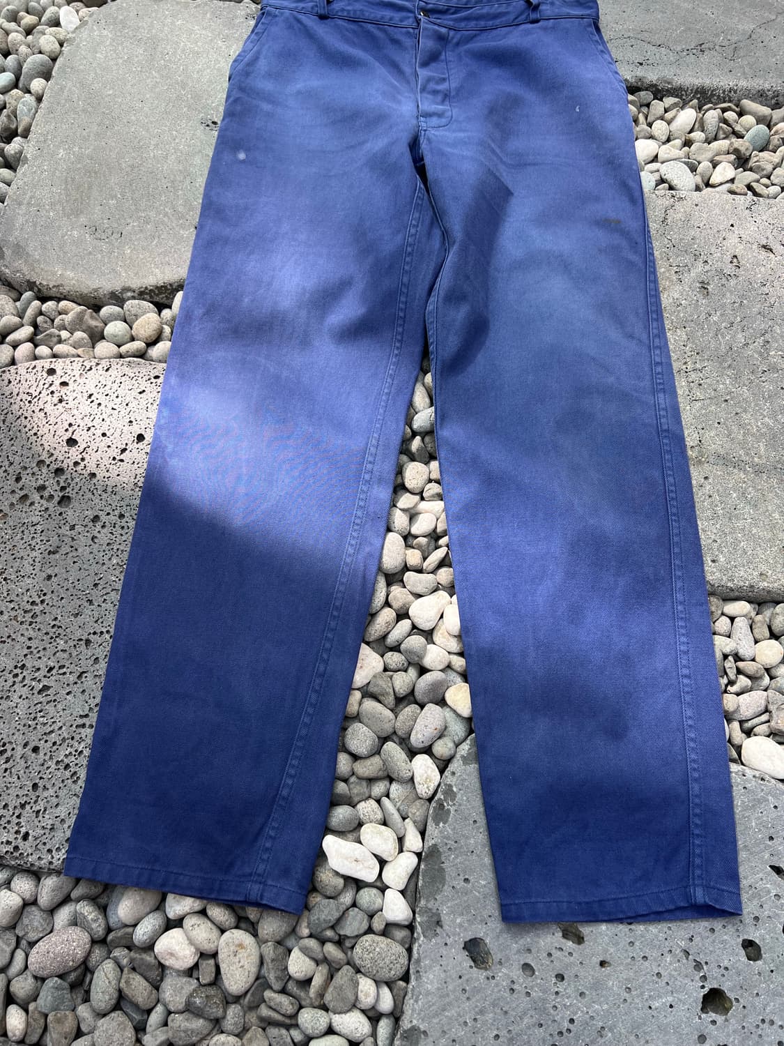 (33인치)OLD VINTAGE FADED BLUE 빈티지프렌치워크팬츠 상품이미지4