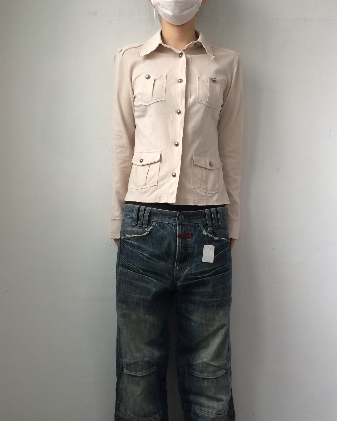 Multi pocket shirt 상품이미지1