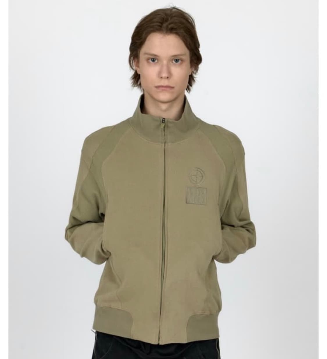 MPa CONTRAST ZIPPED JACKET (KHAKI) 상품이미지1