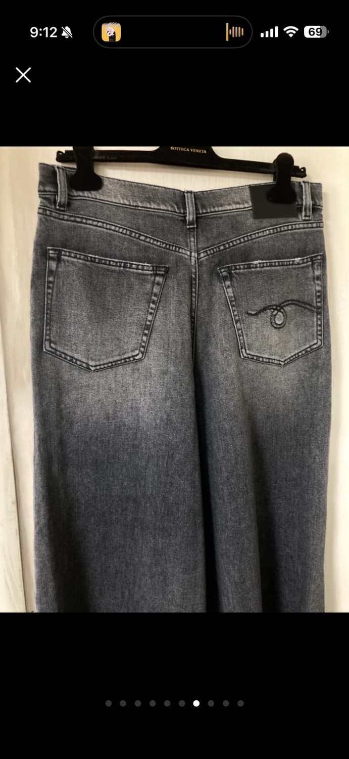 R13 / 그레이 와이드 데님팬츠 / 28 상품이미지7