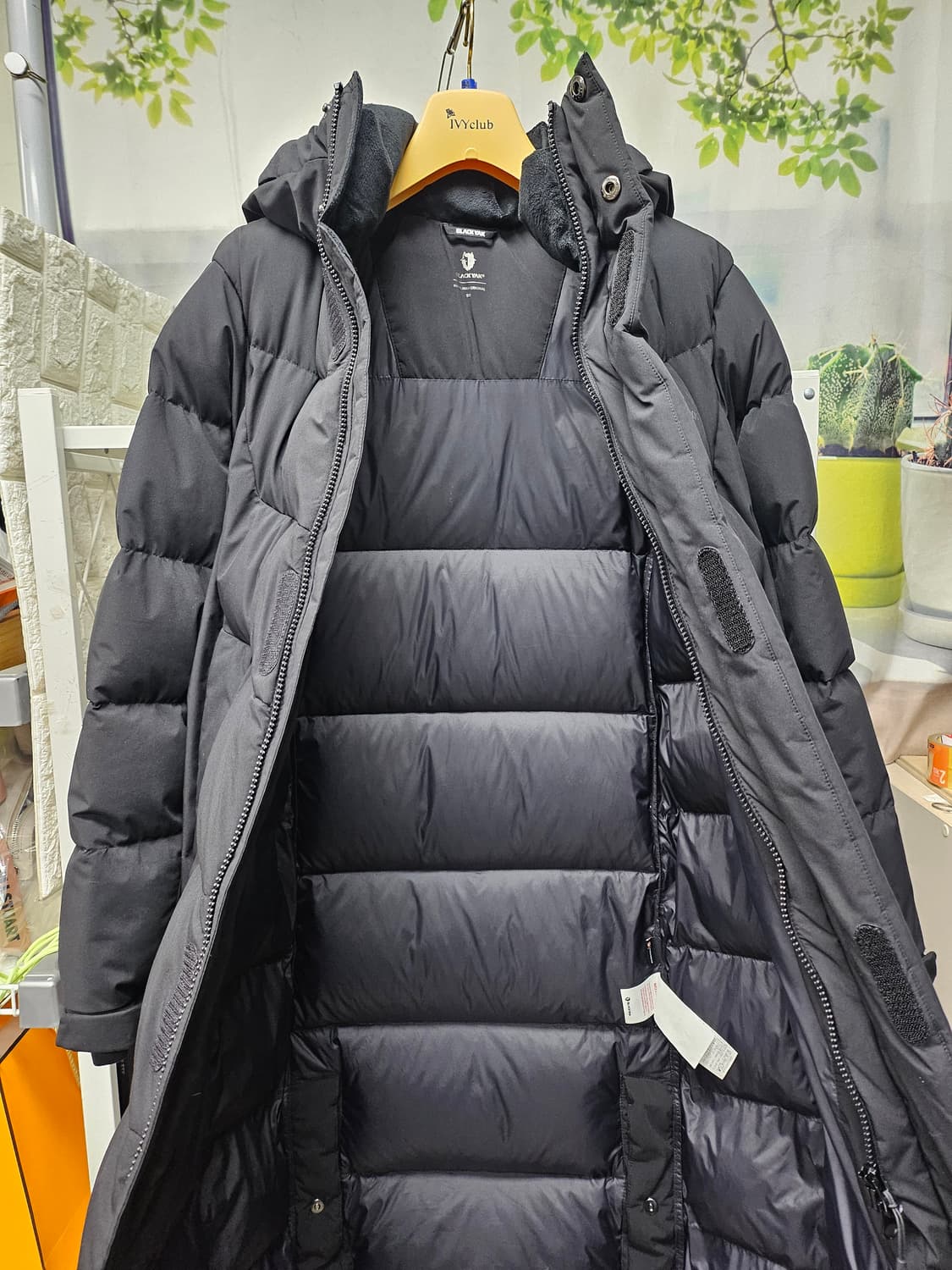 블랙야크 24년형 남성 여성 롱패딩 90 맥스벤치 다운자켓 AD25 상품이미지3