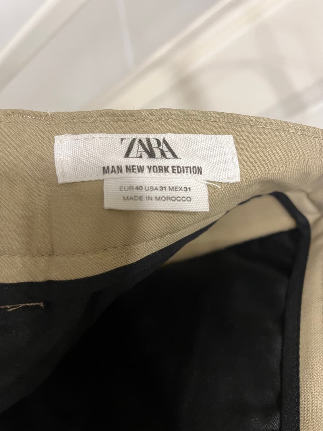 자라 원턱 와이드 슬랙스 상품이미지5