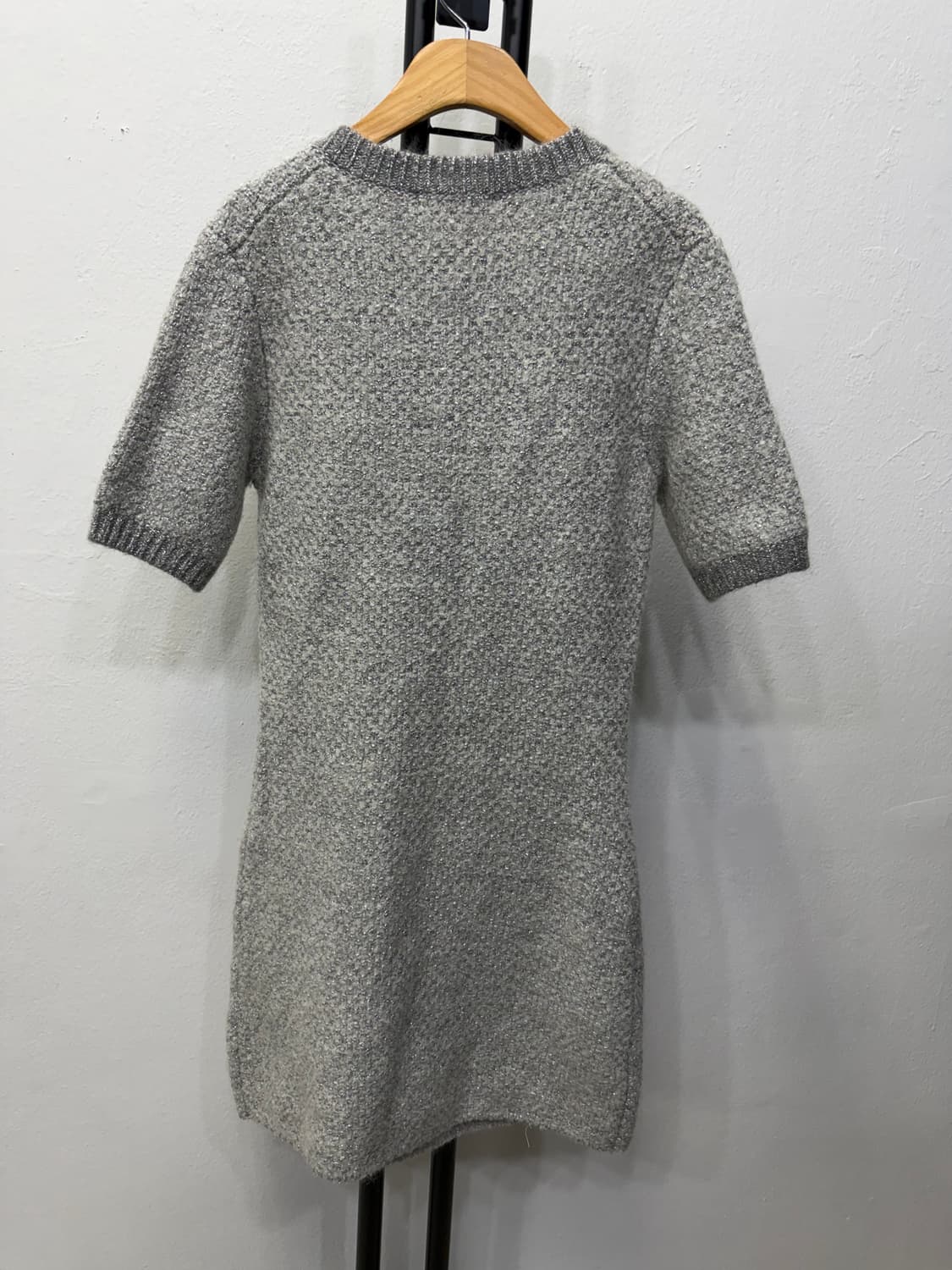 정품) maje 마쥬 회색 니트 원피스 36 상품이미지6