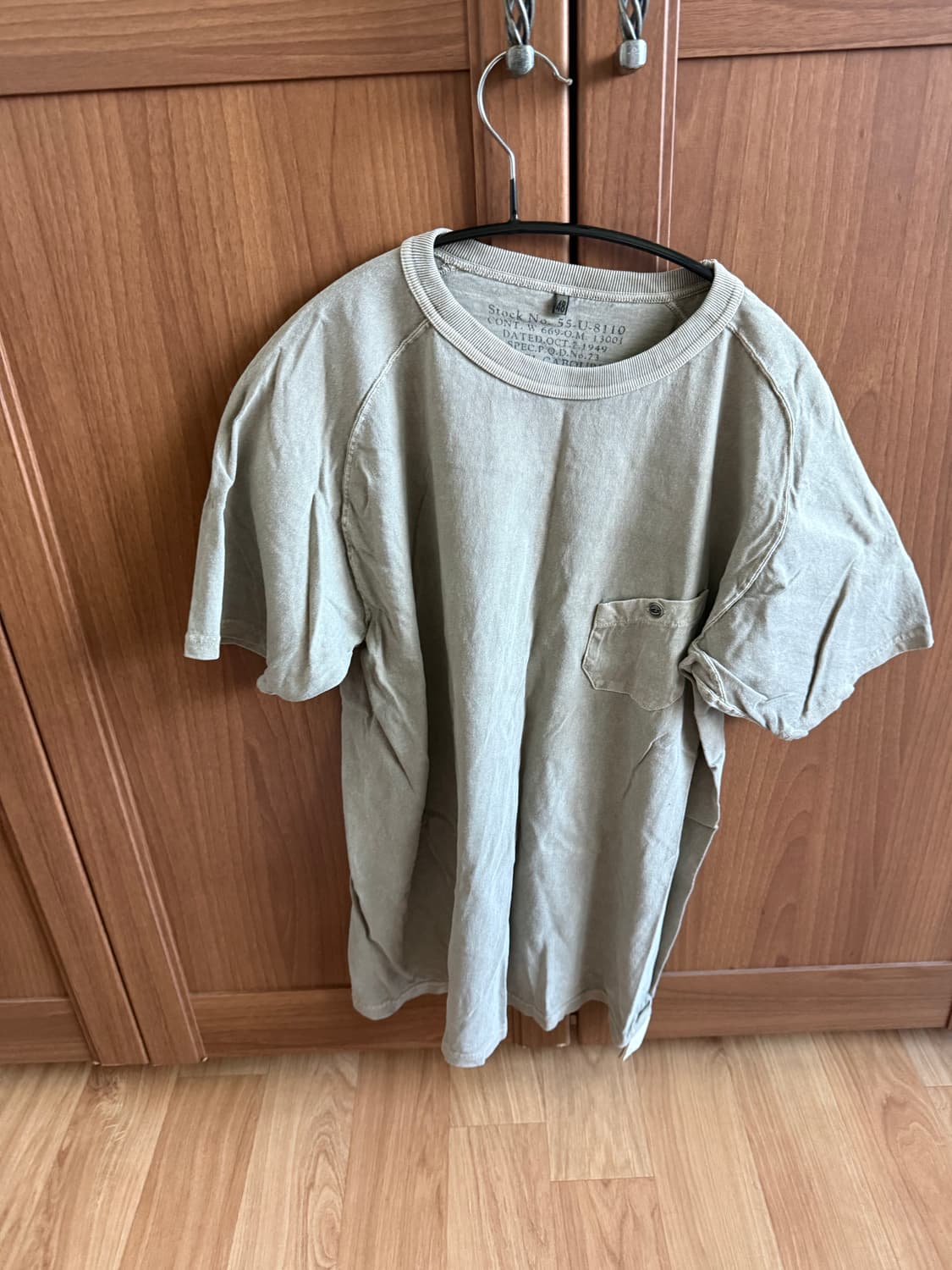 나이젤카본 5.6oz 베이직 피그먼트 티셔츠 상품이미지1