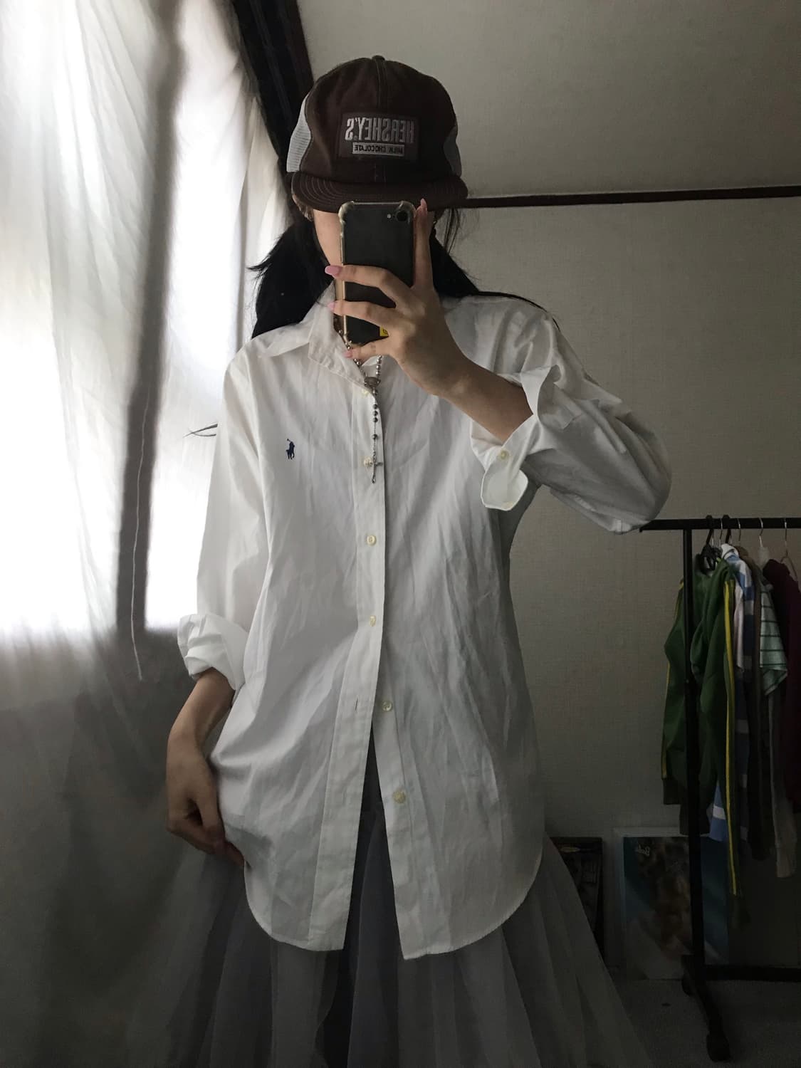 폴로 화이트 셔츠 상품이미지5