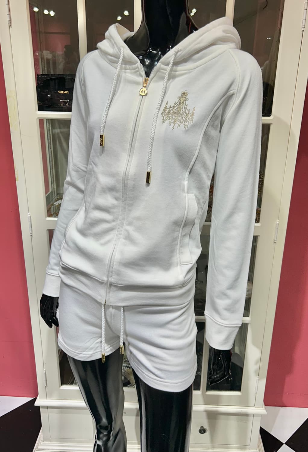 Rady chandelier tracksuit 레디 샹들리에 셋업 화이트 상품이미지1