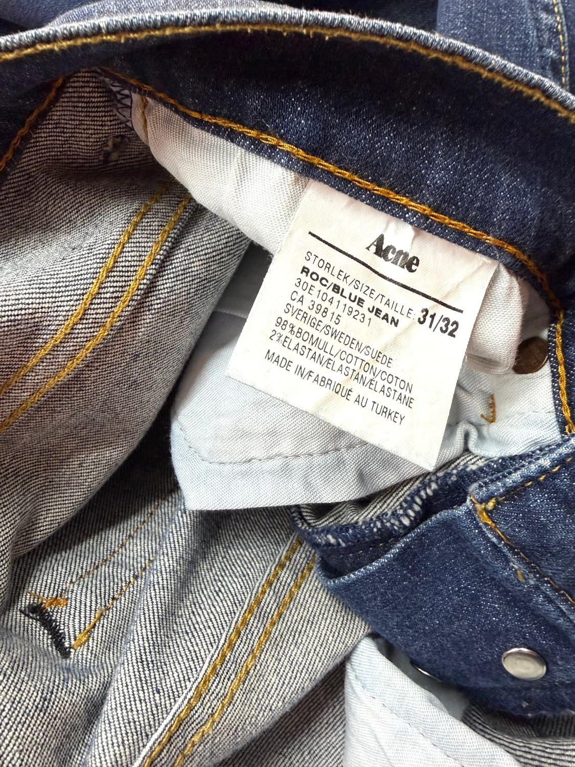 .31/ 아크네 스튜디오 5포켓 데님 팬츠 상품이미지10