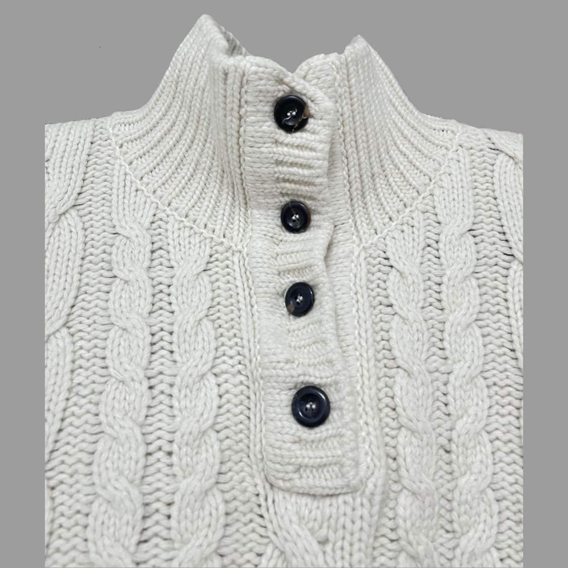 vegetable 폴라 니트 상품이미지2