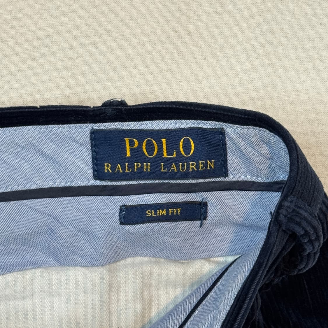 36inch) 폴로 랄프로렌 클래식 코듀로이 면바지 네이비 상품이미지8