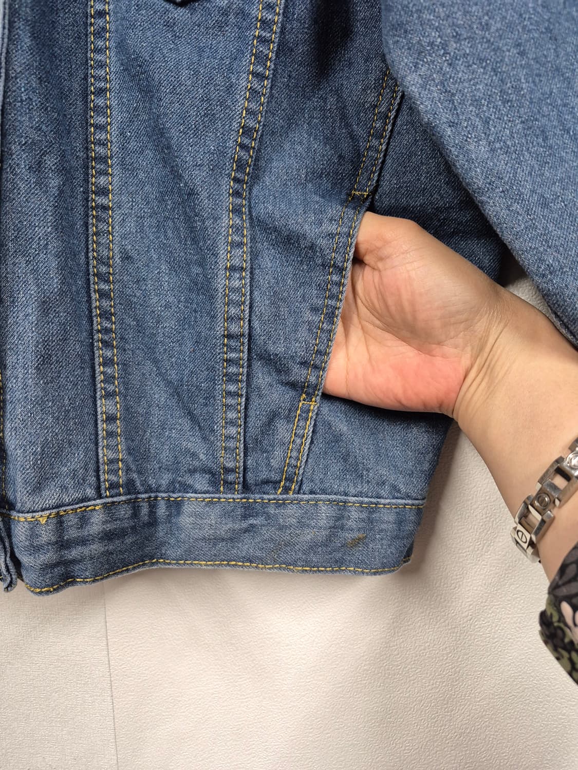 공용 데님 자켓 상품이미지3